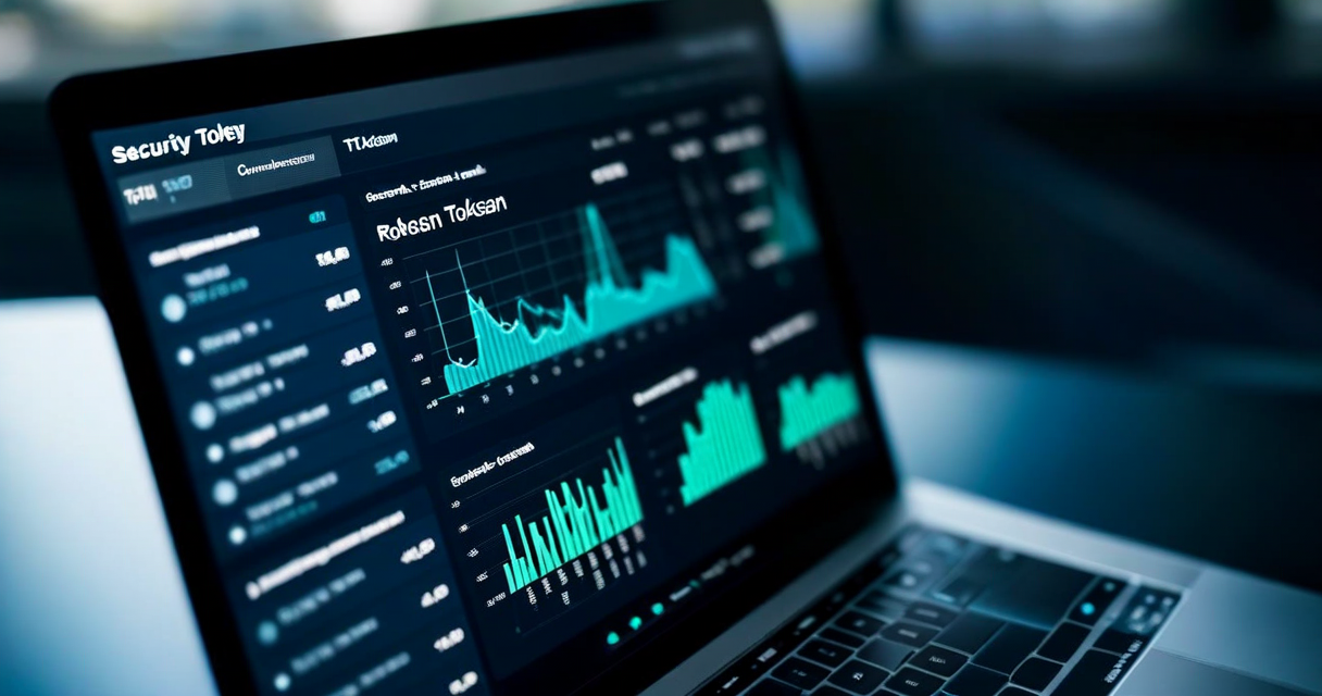 Token rotation metrics dashboard